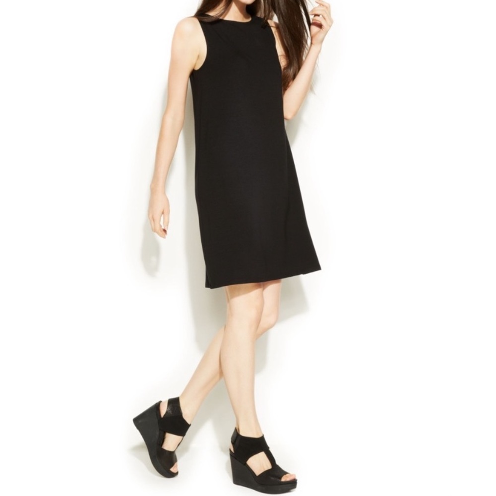 EUC! Eileen Fisher Sleeveless Wool Dress